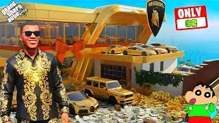 Franklin & Shinchan Do Hard Work To Become RICHEST Person In GTA5 !
