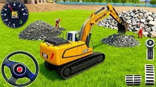 Us City Road Construction JCB Machine Driving simulator 3d Android gameplay 💯 @King-Games 