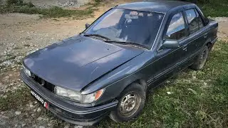 Разбор Mitsubishi Lancer C62A (VI, E-C62A) 1991 г.в., 4G15 (1.5L, 85 л.с.), АКПП