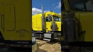 Nice old school semi trucks and some Mack&rsquo;s #likeandsubscribe #macktruck #semitruck #morelikes