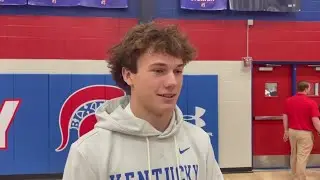 Bixby DB Tyler Wright signs with Kentucky, talks about his basketball season