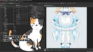 Alice-chan Live2D Timelapse