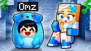 Playing Minecraft as a HELPFUL FAT Omz Plush!
