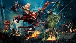 Marvel Vs DC Epic Battle.