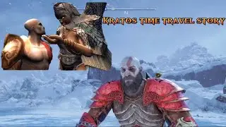 Kratos tells Mimir time travel is real - God of War Ragnarok