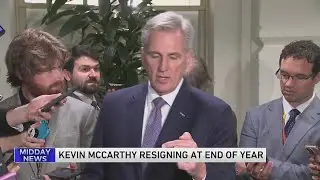 GOP Rep. Kevin McCarthy of California is resigning, 2 months after his ouster as House speaker