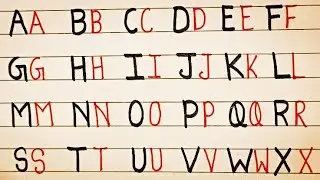  A to Z Alphabet capital letter | alphabet English letter |alphabet writing letter abcdefg 