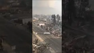 Los Angeles Wild Fire Drone Footage.#lafire2025 #lawildfire