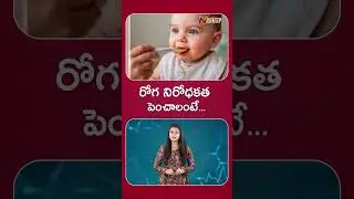 రోగ నిరోధకత పెంచాలంటే... | Healthy Diet Tips to Improve Immunity in Children | NTV Life