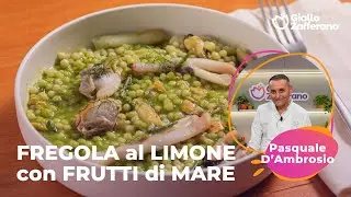 💚 FREGOLA al LIMONE con SALICORNIA e FRUTTI di MARE - RICETTA dello CHEF PASQUALE D'AMBROSIO😍