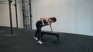 Bench Supported Single Arm DB Row Pregnancy