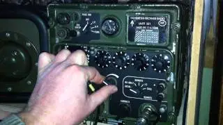 Clansman VRC-321 First QSO - 6watts - Southern Cross DX Net 14.244mhz [HD] - M0VST