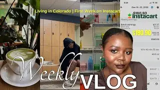 Living in Colorado Vlog | Emotional First Week Instacarting + Trying Pilates + Denver Coffee Shops