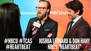 Joshua Leonard & Don Hany #Heartbeat at NBCUniversal&rsquo;s Winter 2016 Press TCA Tour #NBCU #TCAs