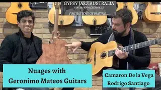 Nuages played on Geronimo Mateos Jazz A & Jazz B &hellip;Camaron De la Vega and Rodrigo Santiago