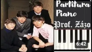 Here, There and Everywhere - Partitura The Beatles - Tutorial Piano Teclado