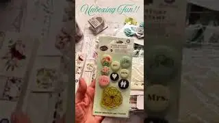 Unboxing the Beauty! What's inside this Prima Marketing Shabby Chic Mystery box?!?