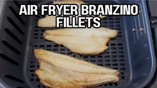 Air Fryer Branzino Fillets: Crispy and Flaky Fish Ready in Minutes - Easy Recipe! 🐟