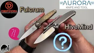 Распаковка пары интересных ножей от Aurora Knife & Tool&hellip; HiveMind и Fulcrum.