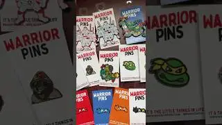 TMNT Enamel Pins