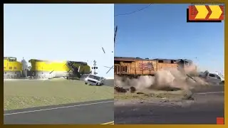 Car Crash Studio Train vs Car 2!