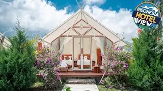 Svargan Lakeside Glamping | Bali, Indonesia | Hotel Review 🏩