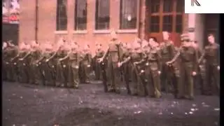 WWII UK Home Guard Training, Colour Footage, 1940s War Archive