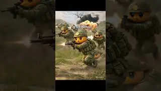 First Conflict Orange vs Spinach | AI Chibi Fruits vs Vegetables War &ndash; Episode 4