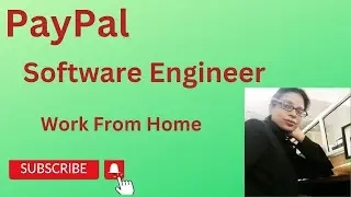 PayPal Software Engineer Remote Job, Software Engineer work from home jobs,