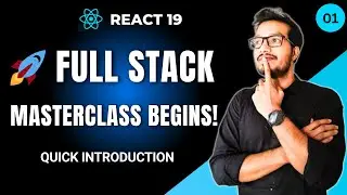 Мастер-класс React 19 Full Stack, эпизод 1 — Введение и полная дорожная карта (React + Laravel RE...