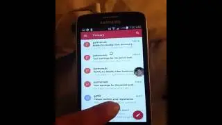 How to refresh gmail in android phone