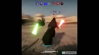 The Most LORE ACCURATE Duel in Star Wars Battlefront 2 #battlefront3