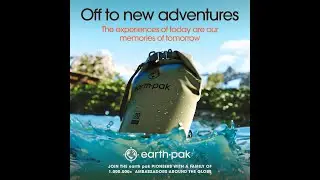 Earth Pak Waterproof Dry Bag Roll Top Waterproof Backpack Sack Keeps Gear Dry for Kayak