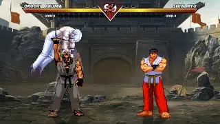 OROCHI AKUMA vs SHIN RYU - The most epic fight ever made!