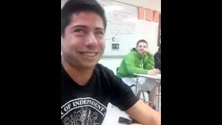 My nigga Leo Fainting in Class xD