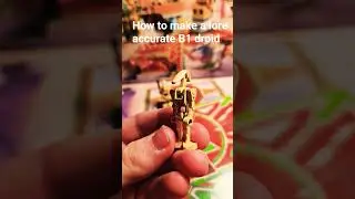 How to make a lore accurate b1 battle droid