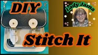 Temu Purchase Revealed: DIY Crossbody Bag 2 Needle Stitching.