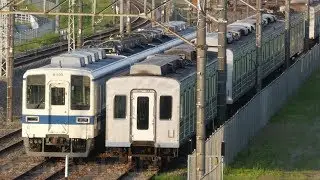 【東武宇都宮線 8000系消滅 81105F 廃車回送】東武宇都宮線 8000系 81105F 南栗橋で8197Fへ部品提供後 渡瀬北(北館林)へ廃車回送。