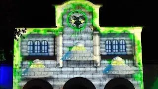 Movie Park Halloween Horror Festival - Horrorwood Rises (Mapping Show) Movie Park Halloween 2022