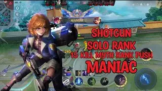 Beatrix Rank Push Mythic | Maniac | Solo Rank Push Mobile Legends Bang Bang