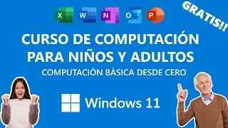 CURSO DE COMPUTACION ¡¡GRATIS!! DESDE CERO A AVANZADO PARA NIÑOS Y ADULTOS