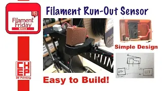 How to make a Simple 3D Printer Filament Run-Out Sensor Alarm
