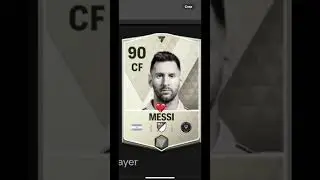Lionel Messi worst vs best card 🐐 #messi #goat #fcmobile