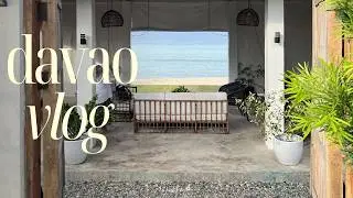 davao '25 🌸 | back home, cafes, short trip to mati ✿