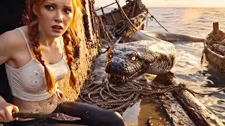 Pt 13 - Alone Girl Survives in the Jungle | Escape From Giant Snake Attack 🐍