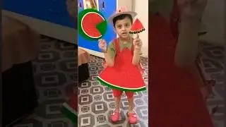 watermelon 🍉 day activity #shortsvideo #viralstatus #viral #trending #cute ❤️❤️