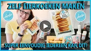 ZELF EIERKOEKEN MAKEN RECEPT SUPER EENVOUDIG MET BLIJERKOEKEN VAN LEENTJES - #489