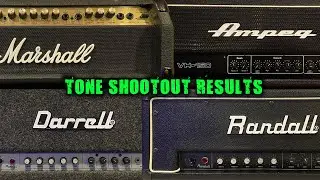 Tone Shootout Results - Heavy Metal Solid State Guitar Amps