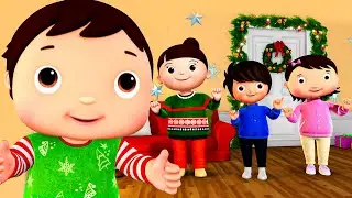Christmas Finger Family Song 🎄 | Little Baby Bum