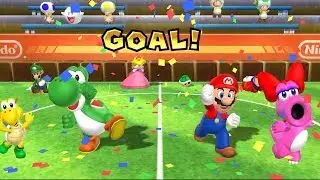 Mario Party 9 Shell Soccer - Master Difficult Gameplay #5 MARIO CRAZY